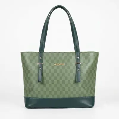 Women's Rexine Printed Tote Bag thumbnail 3
