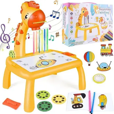Plastic LED Projector Art Drawing Table