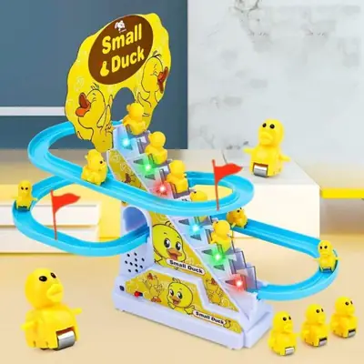 Delightful Sliding Track Toy with Penguins - 1 Pc Plastic Fun for Boys and Girls (Ages 1-5) thumbnail 5