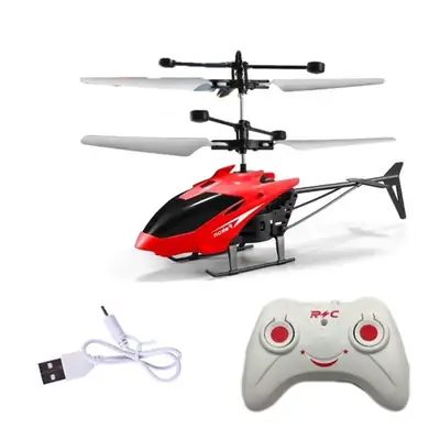 Sensor-Controlled Helicopter Toy for Kids 1-12 Years | Remote Control On/Off Infrared Flying Helicopter with LED Lights | Indoor Hover Toy Gift