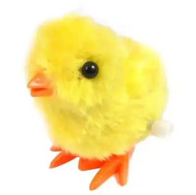 Yellow Wind-Up Baby Chick Toy for Kids