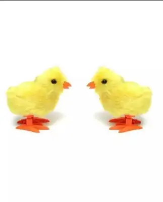 Yellow Wind-Up Baby Chick Toy for Kids thumbnail 2