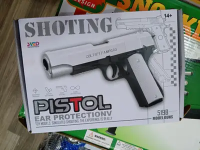 Boy's Plastic Toy Gun