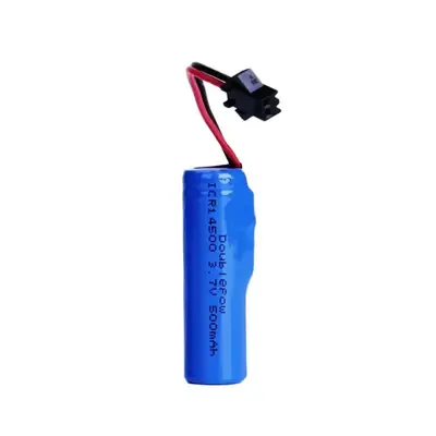 3.7V RC Car Battery with USB Charger SM Plug | 3.6V/3.7V Rechargeable Battery Pack for RC Cars & Battery Operated Toys