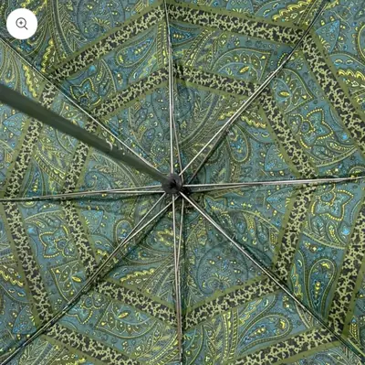 Smart Dual-Button Automatic Open & Close Travel Umbrella with Stylish Prints thumbnail 3