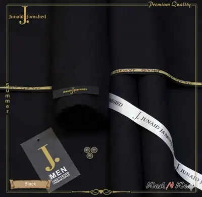 Men’s Unstitched Boski Plain Suit thumbnail 2