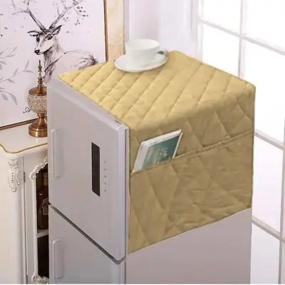 1 Pc Cotton Embroidered Fridge Liner Mat