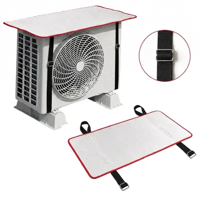Silver Outdoor Waterproof AC Cover 36 x16 Inch thumbnail 4