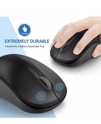 Premium Wired USB Optical Mouse – Ergonomic Design, Smooth & Accurate Control