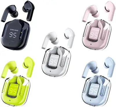 Air31 TWS Wireless Earbuds | Transparent Case | Touch Control | Bluetooth Earphones thumbnail 2