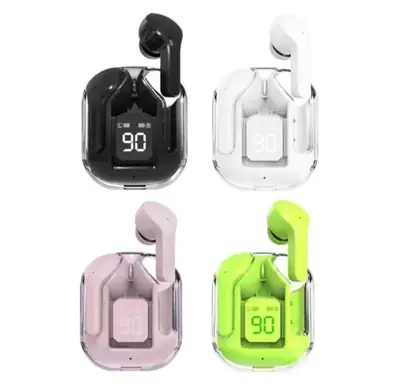 Air31 TWS Wireless Earbuds | Transparent Case | Touch Control | Bluetooth Earphones thumbnail 3
