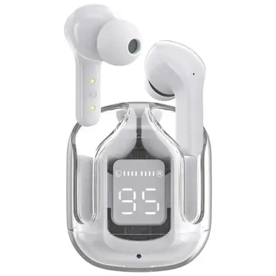 Air31 TWS Wireless Earbuds | Transparent Case | Touch Control | Bluetooth Earphones thumbnail 5