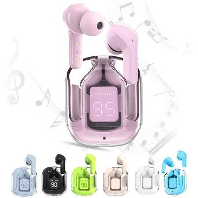 Air31 TWS Wireless Earbuds | Transparent Case | Touch Control | Bluetooth Earphones thumbnail 7