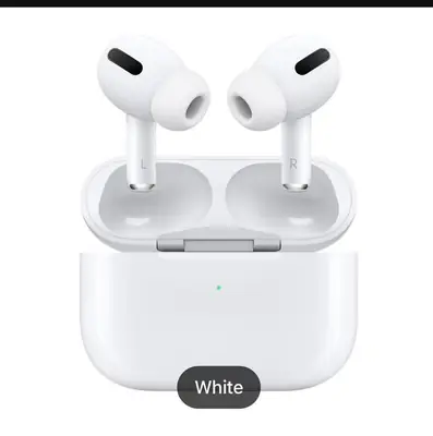 White Airpods Pro 2 with ANC & Charging Case
