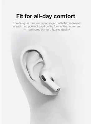 Wireless Airpods with Noise Cancellation & Smart Touch thumbnail 5