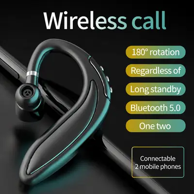 S109 Wireless Bluetooth Headset Long Standby and Fast Charging thumbnail 1