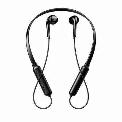 Wireless 9D Bluetooth Headset NeckHanging Stereo Noise Reduction Universal 5.0 Sports Headset Microphone