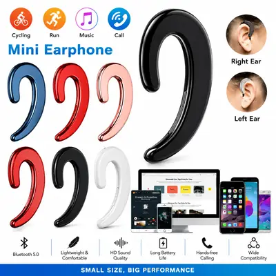 Bluetooth Earpiece Universal Bone Conduction Headset Wireless Bluetooth 4.2 Sports Stereo Headset For Laptops For Smartphones
