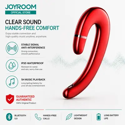 Joyroom JR-P5 Ear Hook Bluetooth Headset thumbnail 2