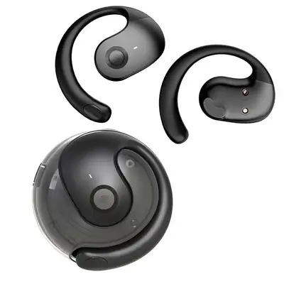 JM13 Planet Spherical Open Sport Ear Hook Wireless Earphone with Necklace Hifi Sound OWS Auriculares Audifonos Bluetooth Headset