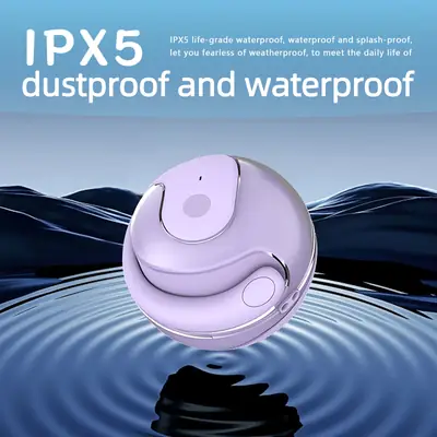 JM13 Planet Spherical Open Sport Ear Hook Wireless Earphone with Necklace Hifi Sound OWS Auriculares Audifonos Bluetooth Headset thumbnail 3