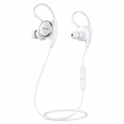 QCY Sports Wireless Bluetooth Earphones | Stereo Sound Earbuds with Mic & Ear Hook thumbnail 5
