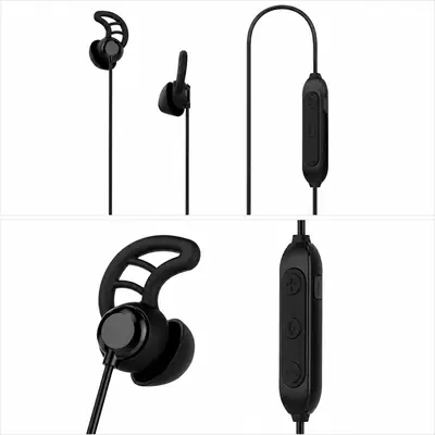Xiberia X8 Wireless Sleeping Bluetooth Earphone - Black / Soft Silicon material / 10m Stable Connection / 1.5H Charging Time / Soft in Ear and Comfortable / Waterproof And Sweat-proof / Built-in High-sensitivity Microphone / Clear line control function  thumbnail 2