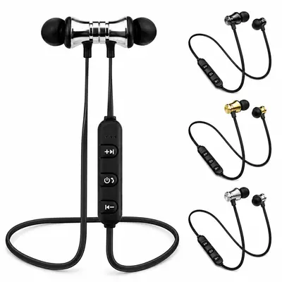 Walbest XT11 Wireless Headphones, Waterproof Sweatproof 2.5 Hours Playtime Bluetooth Headphones, with Magnetic Connection, Sports Earbuds for Running thumbnail 3