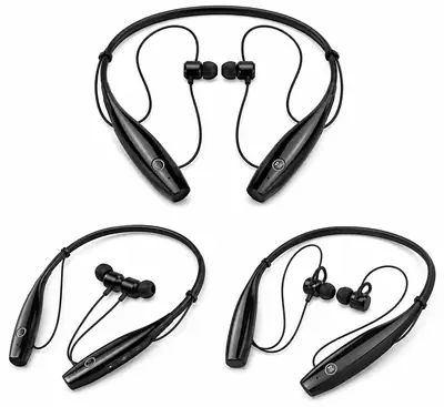 Bluetooth Neckband Wireless Earphones with Built-in Microphone, Magnetic Earbuds & Hands-Free Calling – HBS-730 thumbnail 3