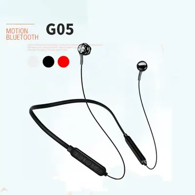 New Neckband G05 Hanging Neck ic IPX7 Waterproof Wireless Bluetooth Stereo Earphone