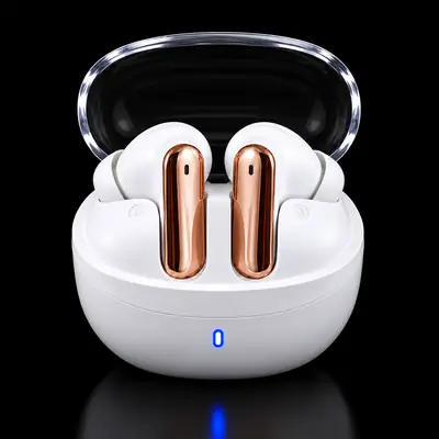 Premium TWS Wireless Earbuds – Bluetooth 5.3, Hi-Fi Stereo Sound, Touch Control & Charging Case