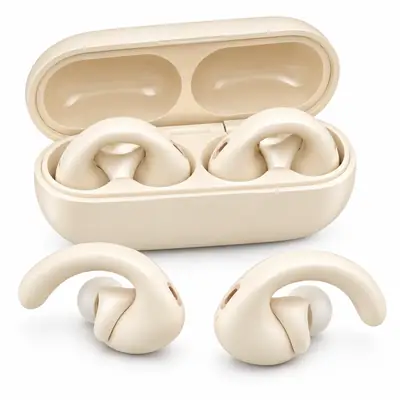 POLVCOG Wireless Earbuds – Bluetooth 5.0, Stereo Sound, Secure Fit, Touch Control & Charging Case thumbnail 2