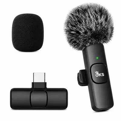 K8 Type-C Wireless Lavalier Microphone