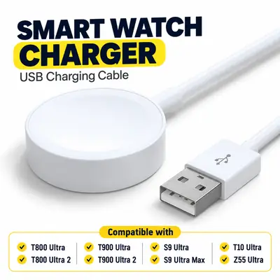 Smart Watch Magnetic USB Charging Cable