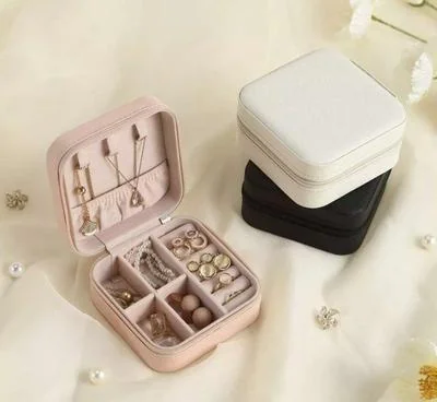 Stylish Multi-Color Jewelry Box for Home & Travel