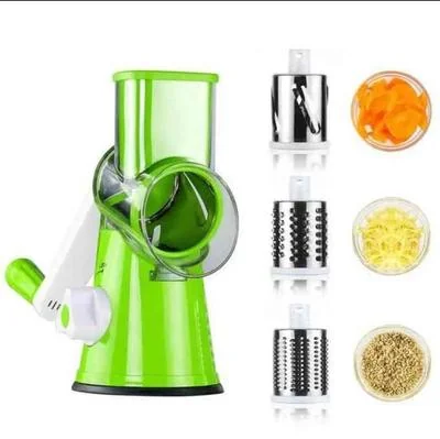 Manual Kitchen Grater with 3 Stainless Steel Blades thumbnail 7