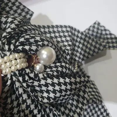 Butterfly Design Silver Plated Pearl Hair Catcher thumbnail 5