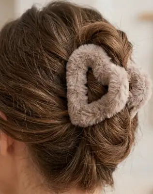 Retro Design Resin Plating Resin Hair Claw