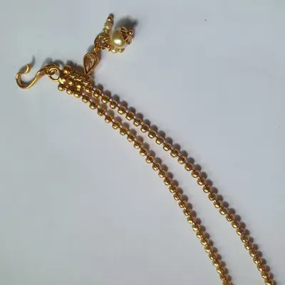 Noratan Design Gold Plated Kundan Matha Patti thumbnail 4