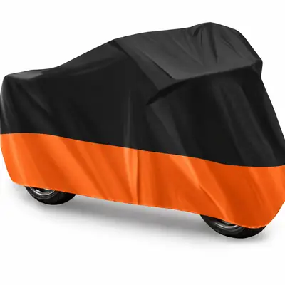 Waterproof Bike Cover for 70cc & 125cc – All-Weather Dust & Rain Protection, Random Color thumbnail 5