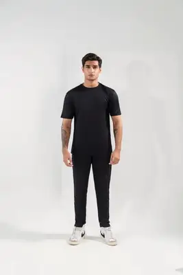 2 Pcs Men's Dri Fit Plain Track Suit