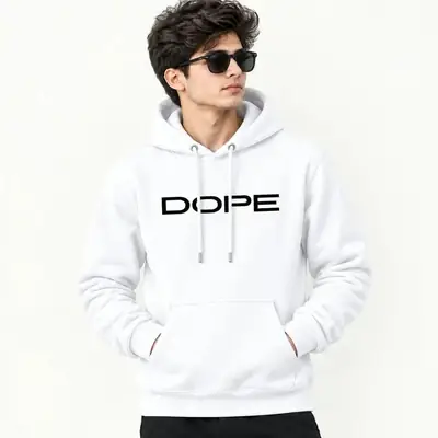1 Pc Men's Fleece Printed Hoodie