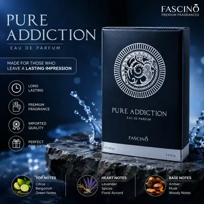 PURE ADDICTION premium men's perfume, 100ml thumbnail 2