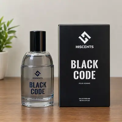 Black code original hiscents perfume for men's 100ml