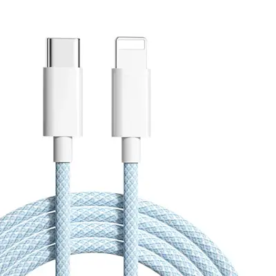 Apple USB-C to Lightning Fast Charging Cable 1M for iPhone 17, 16, 15, 14, 13, 12 Series, iPad & AirPods