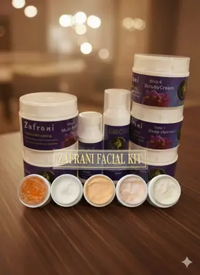 100g Zafrani Duble Whitning 6 step Facial kit