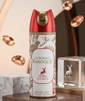 Maison Alhambra La Rouge Baroque Perfumed Body Spray – 200 ml