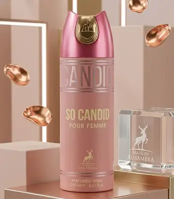 So Candid Maison Alhambra Pour Femme Perfumed Body Spray – 200 ml