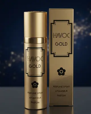 Havoc Gold Perfume Spray for Men – Long-Lasting Perfume | 75ml thumbnail 1