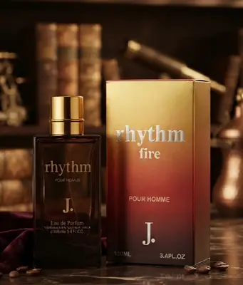 Rhythm Fire Pour Homme by J. Junaid Jamshed – 100ML / 3.4FL.OZ Eau de Parfum thumbnail 1